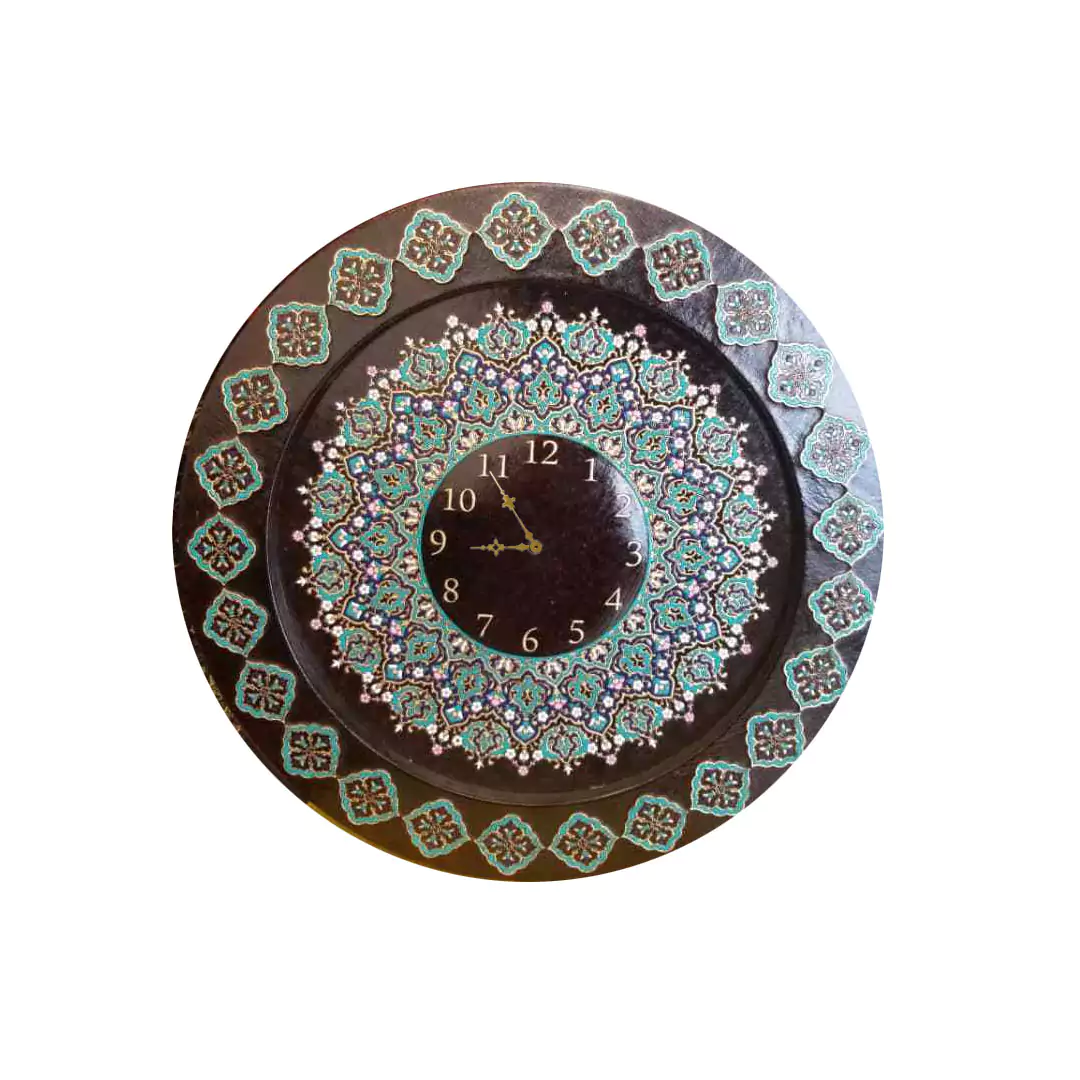 Handmade decorative clock (jasmine) #LC08