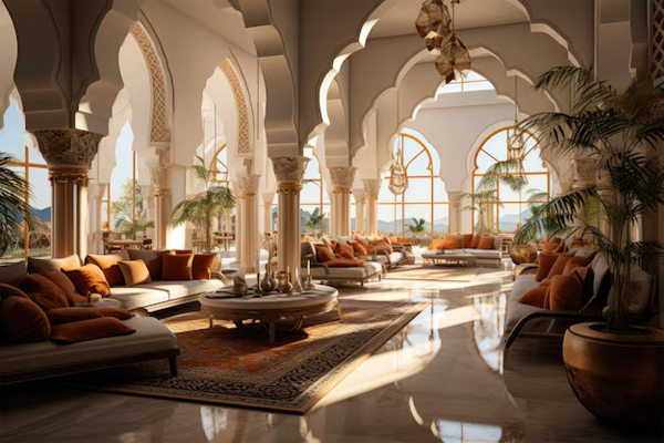 modern Arab interior decoration