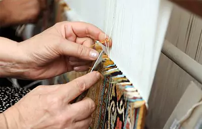 Hand-woven carpets